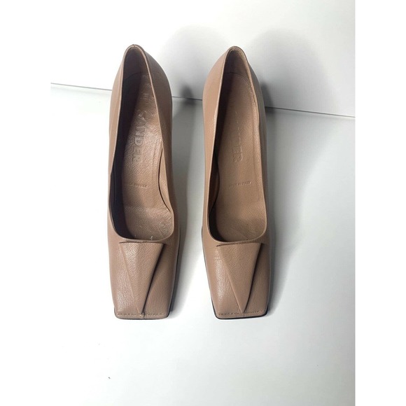 Jil Sander Dusty Pink Square Toe Heel Pumps  38 - Picture 4 of 8